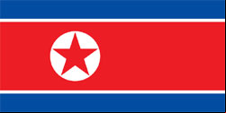 Bandeira da Coreia do Norte