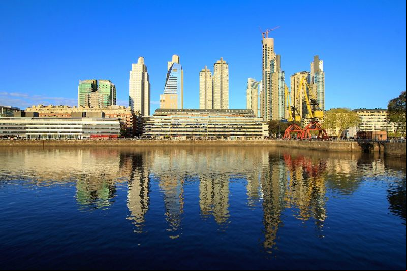Puente de la Mujer - Ponte da Mulher - Puerto Madero - Buenos Aires - Argentina - Am