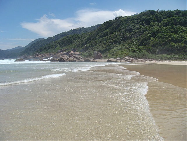 Praia de Lopes Mendes - Ilha Grande - Angra dos Reis - Costa Verde - Estado do Rio de Janeiro - Regi