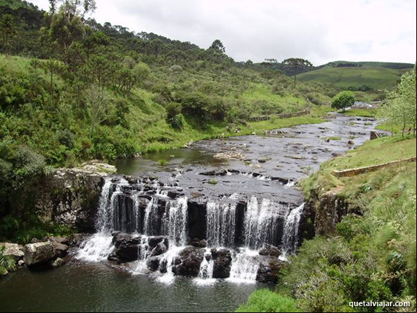 Cascatinha - Cascata da Barrinha - Bom Jardim da Serra - Santa Catarina - Regi