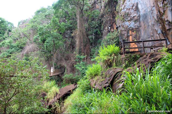 Caminhada (Trekking) - Tipos de Viagem - Trekking de um dia - Recanto das Cachoeiras - Brotas - São Paulo
