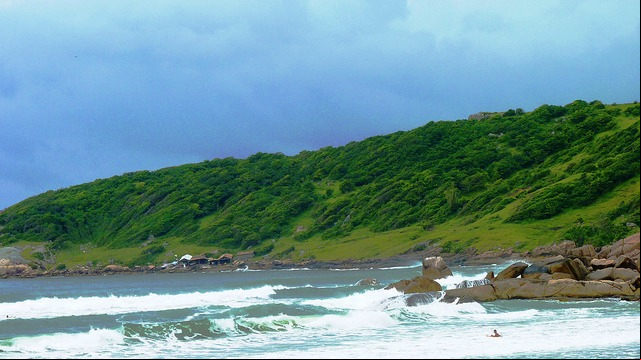 Praia do Porto Novo - Portinho - Praia do Rosa Sul - Canto Norte - Imbituba - Litoral Catarinense - Estado de Santa Catarina - Regi
