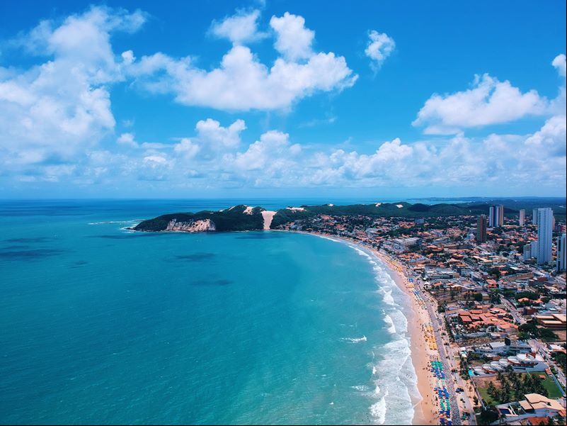 Praia de Ponta Negra - Natal - Estado do Rio Grande do Norte - Regi