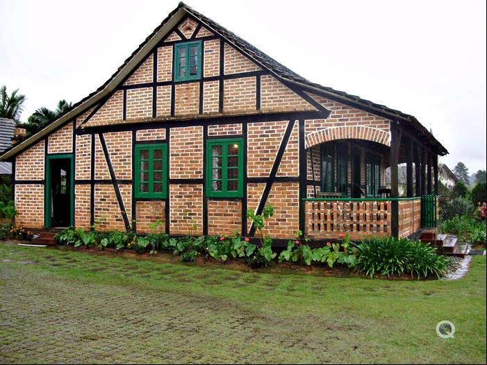 Museu Casa do Imigrante Carl Weege - Pomerode - Vale Europeu - Estado de Santa Catarina - Regi