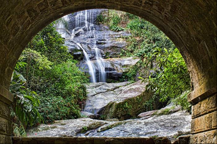 Parque Nacional da Tijuca - Cascatinha Taunay - Floresta da Tijuca - Rio de Janeiro - Regi