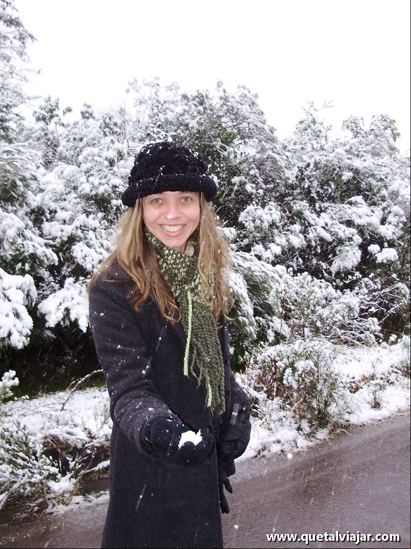 Neve em Urubici - Neve no Morro da Igreja - Serra Catarinense - Santa Catarina - Regi