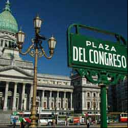 Plaza del Congreso com Congreso de la Naci