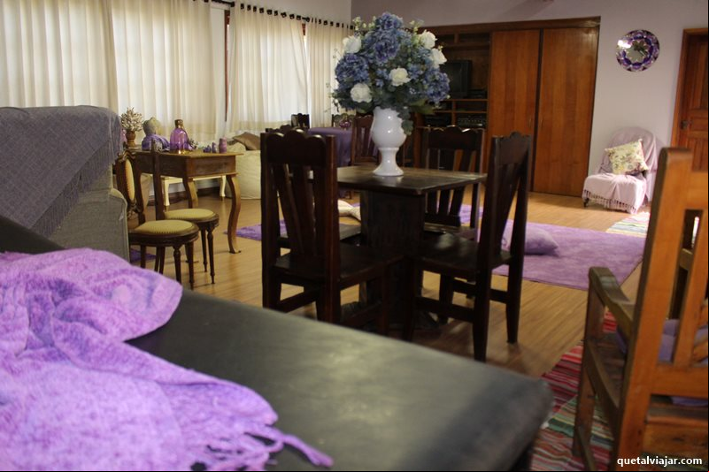 Sala de massagem - Pousada das Nascentes - Brotas - Estado de S