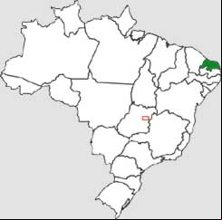 Mapa do Rio Grande do Norte