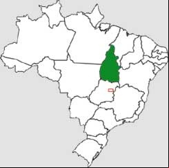 Mapa do Tocantins