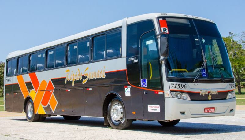 Ônibus de viagens intermunicipais da Rápido Sumaré - Empresas de Ônibus do Brasil