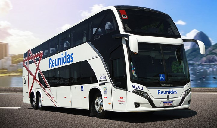 Ônibus de viagens intermunicipais da Empresas Reunidas Paulista de Transporte Ltda. - Empresas de Ônibus do Brasil - Foto: Divulgação