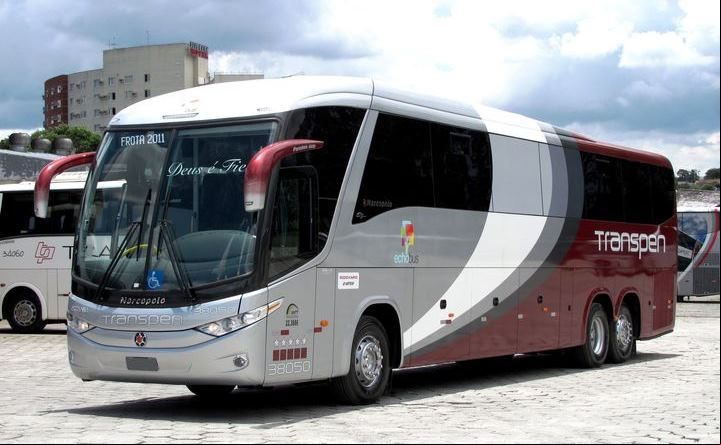 Ônibus de viagens intermunicipais da Transporte Coletivo e Encomendas Ltda - TRANSPEN - Empresas de Ônibus do Brasil